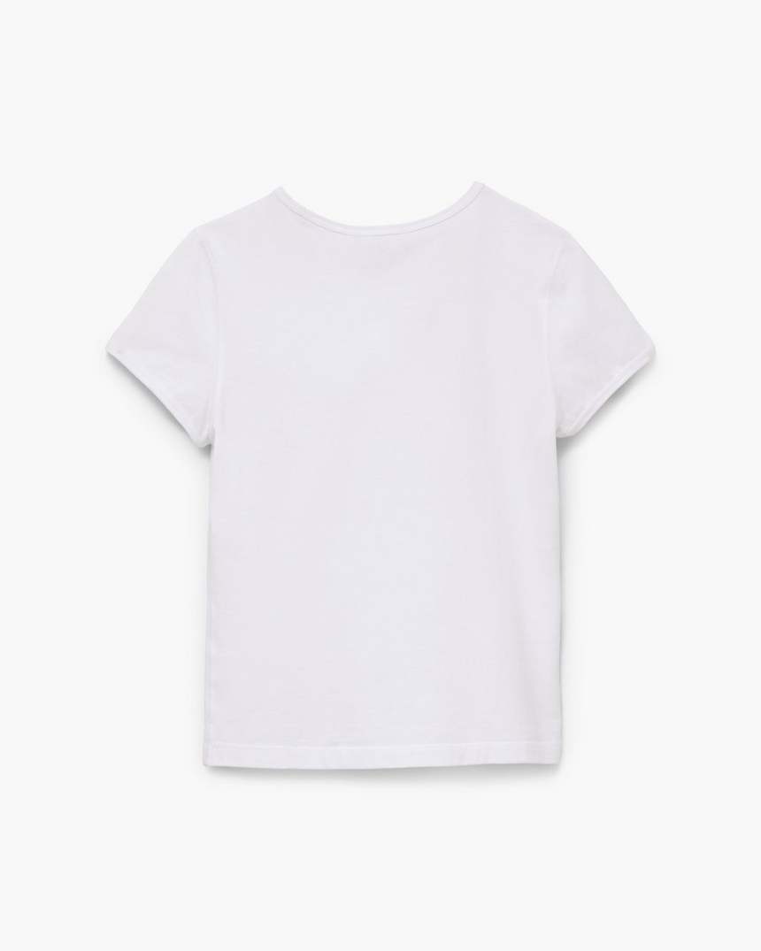 チャームロゴシュランケンtシャツ
